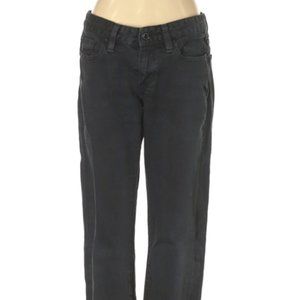 Black Levis vintage straight low rise jeans